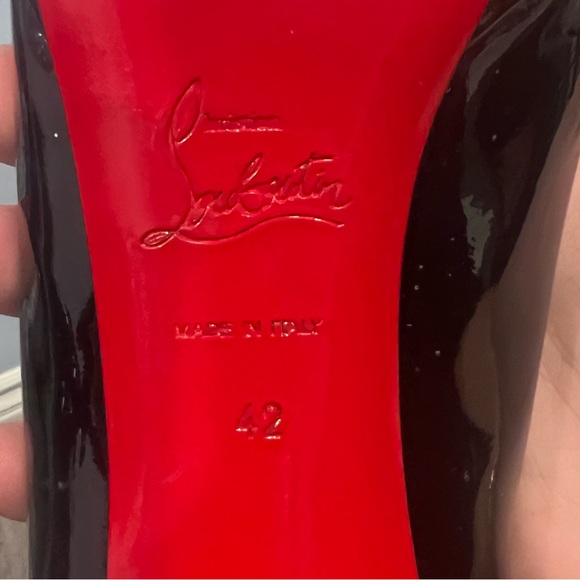 Christian Louboutin New Simple Pump 120 Patent Calf in Black - Picture 10 of 13